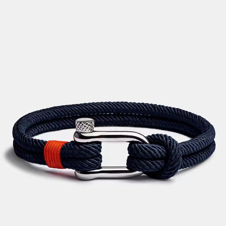 Bracelet Manille Sport « Marina Blue »