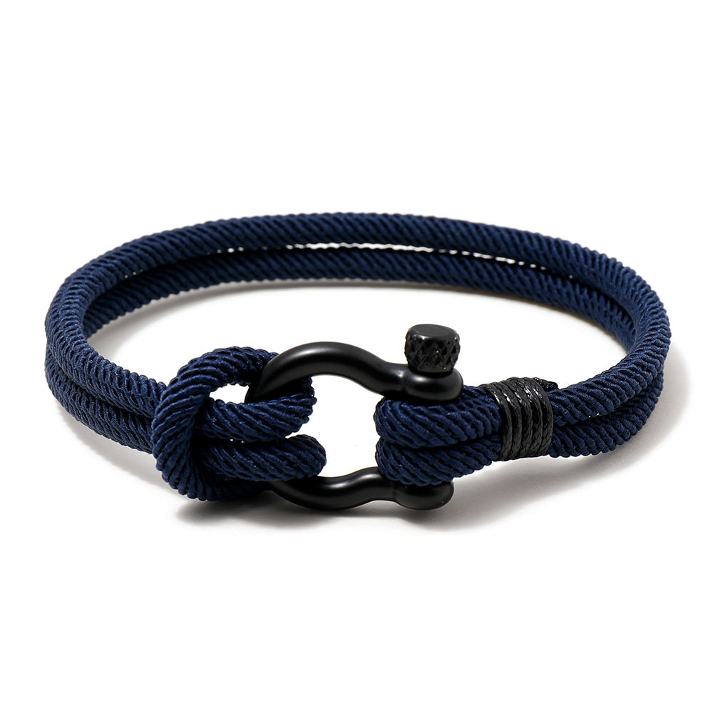 Bracelet Mousqueton « Marina Blue »