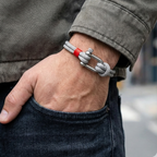 Bracelet Manille Sport « Grey Cendre »