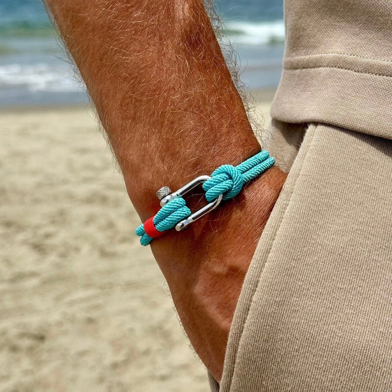 Bracelet Manille Sport « Blue Pacific »