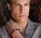 Bracelet Manille « Rosso »