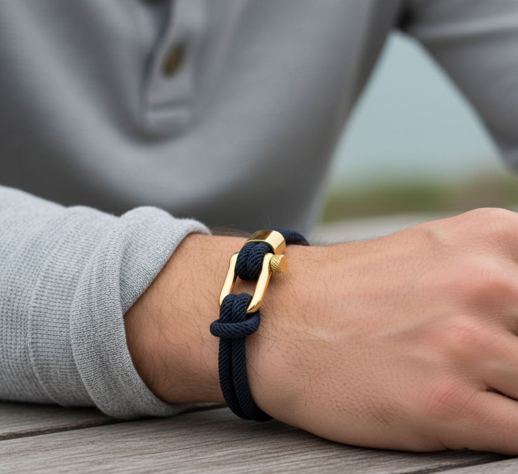 Bracelet "Manille" Deep Blue