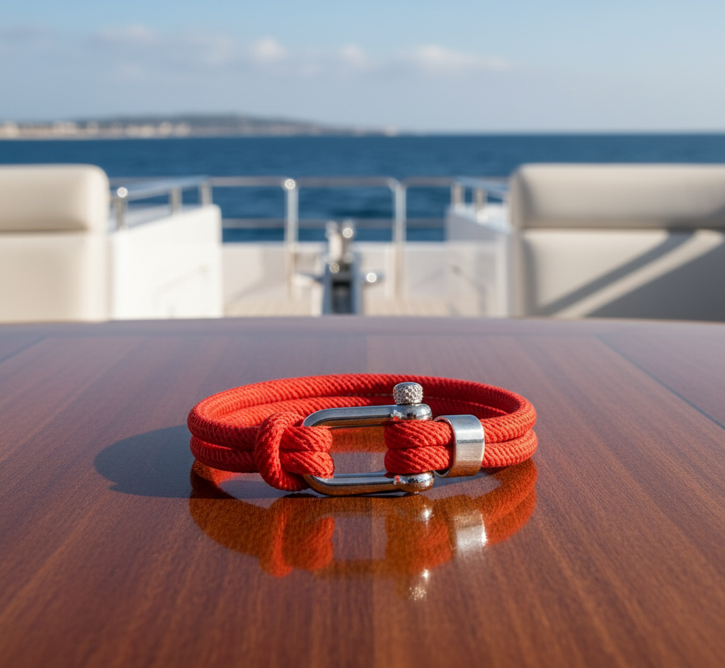 Bracelet Manille « Rosso »