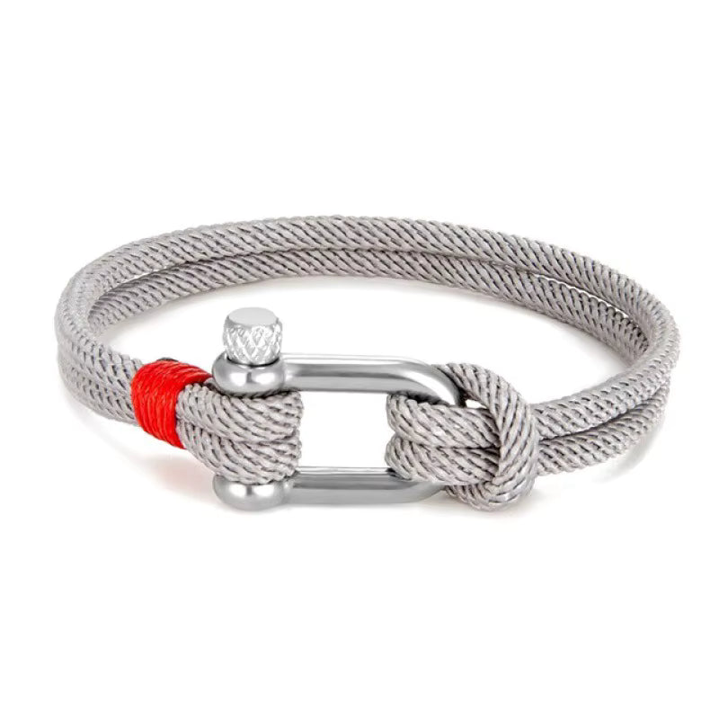 Bracelet Manille Sport « Grey Cendre »