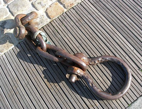 Bracelet "Manille" Gris