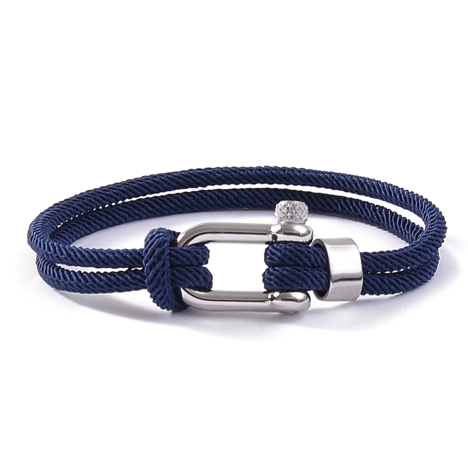 Bracelet "Manille" Marina grey